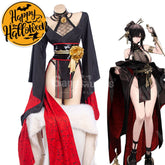 【In Stock】Anime Spy X Family Cosplay Yor Forger Kimono Costume Costumes
